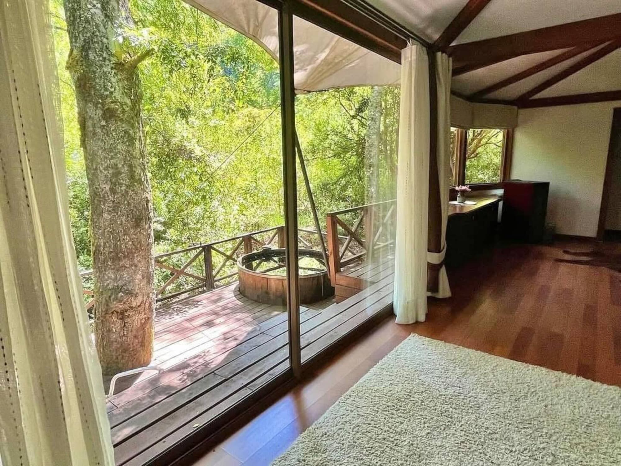 Cabaña con Tinaja Privada